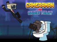 Jeu mobile Cameraman vs skibidi toilet