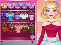 Jeu mobile Blonde sofia: panda eyes