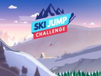 Jeu mobile Ski jump challenge