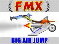 Fmx big air bike jump