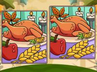 Jeu mobile Thanksgiving spot the differences