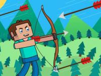 Jeu mobile Noob archer monster attack