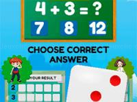 Jeu mobile Dice math