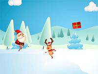 Jeu mobile Happy santa run