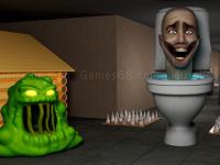 Jeu mobile Toilet monster attack sim 3d