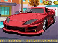 Supercars hidden letters