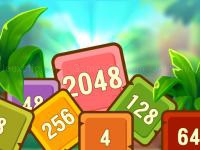 Jeu mobile Tropical cubes 2048