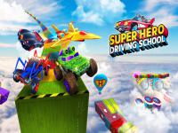 Jeu mobile Super hero driving school