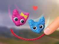Jeu mobile Love cats rope