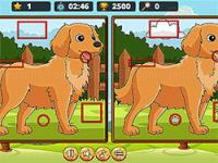Jeu mobile Dogs: spot the differences