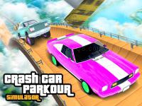 Jeu mobile Crash car parkour simulator