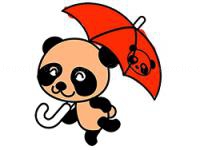 Jeu mobile Cute panda coloring
