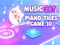Jeu mobile Music cat!â piano tiles game 3d