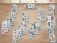 Mahjong at home: scandinavian winter edition