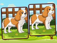 Jeu mobile Dogs spot the differences