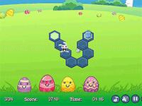 Jeu mobile Easter hex puzzle