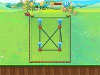 Jeu mobile Happy farm: one line only