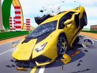 Jeu mobile Hyper cars ramp crash