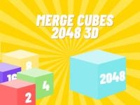 Jeu mobile Merge cubes 2048 3d