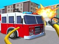 Jeu mobile Fire truck driving simulator