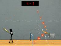 Jeu mobile Stick figure badminton 3