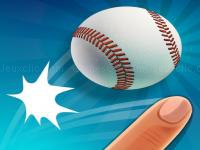 Jeu mobile Flick baseball super homerun