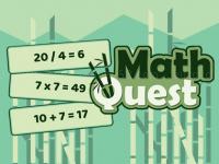 Jeu mobile Math quest