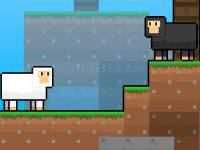 Jeu mobile Cute sheep skyblock