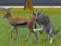 Jeu mobile Wolf life simulator