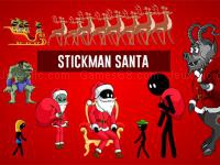 Jeu mobile Stickman santa