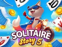 Jeu mobile Solitaire story tripeaks 5