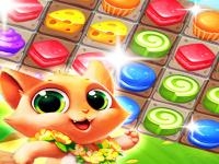 Jeu mobile Cat match 3