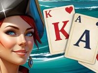 Jeu mobile Solitaire klondike - treasure island