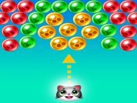 Jeu mobile Save the cats - bubble shooter