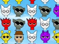 Jeu mobile Sprunki match