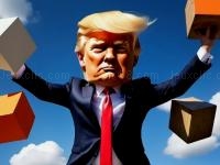 Jeu mobile Trump wobble walk challenge