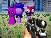 Jeu mobile Sprunki sniper squid game