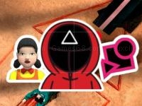 Jeu mobile Squid game match survival