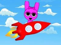 Jeu mobile Sprunki run: endless racing