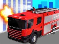 Jeu mobile Fire truck rescue driving