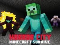 Jeu mobile Horror city minecraft survive