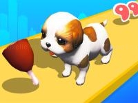 Jeu mobile Dog evolution run