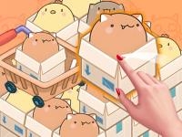 Jeu mobile Mart puzzle box cat