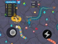 Jeu mobile Greedy snake multiplayer duel