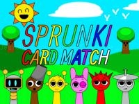 Jeu mobile Sprunki memory card match