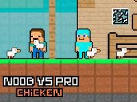 Jeu mobile Noob vs pro chicken