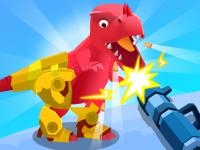 Jeu mobile Dino hide n shoot