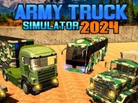 Jeu mobile Army truck simulator 2024