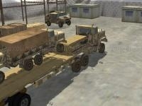 Jeu mobile Transport army vehicle truck driving