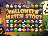 Jeu mobile Halloween match story